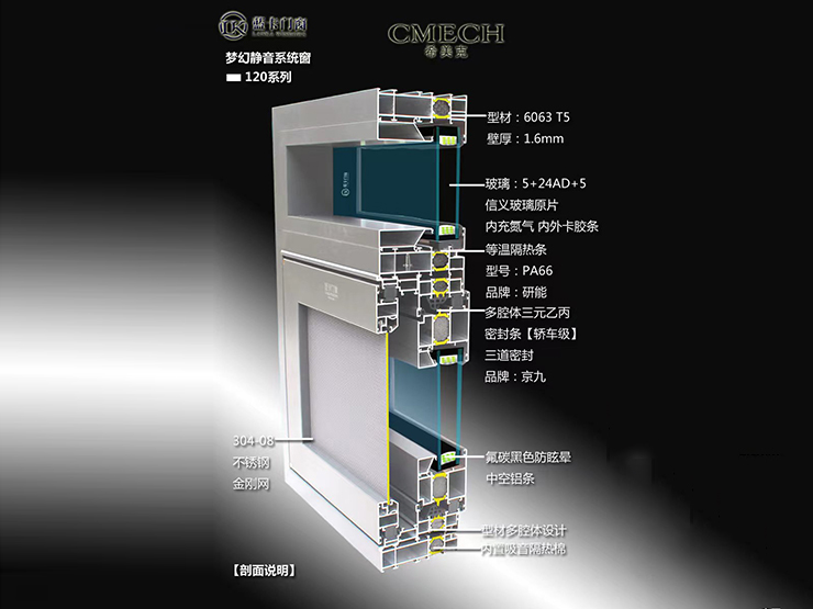 梦幻静音系统窗-120系列